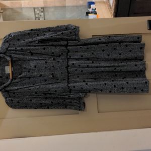 Maeve / Anthropology black and white dress, size medium